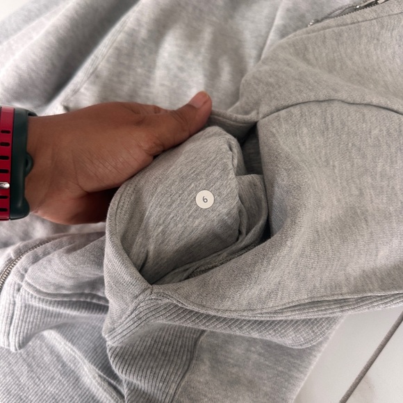 Lululemon Grey Scuba - Picture 3 of 5